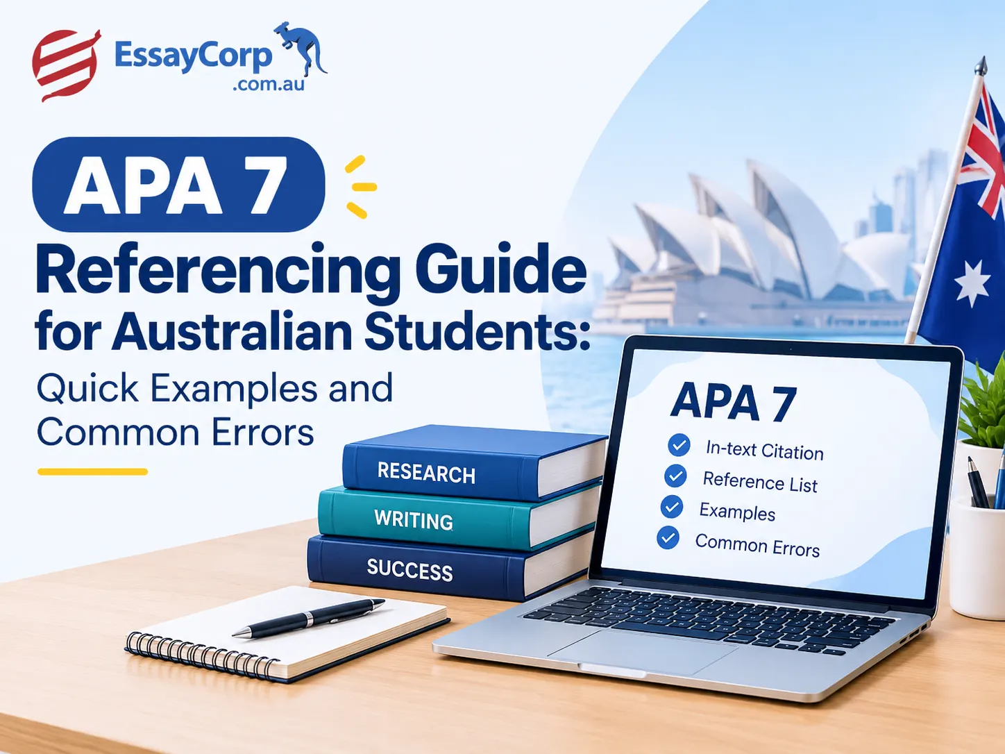 APA 7 Referencing Guide for Australian Students: Quick Examples and Common Errors